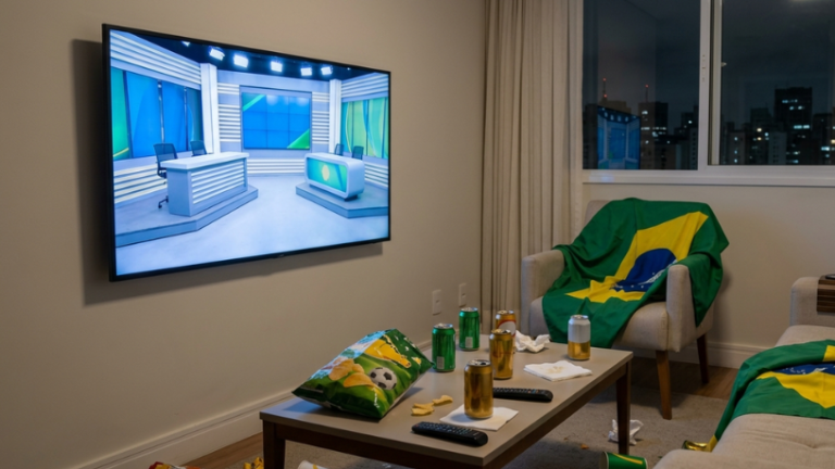 Queda de audiência após jogo da Seleção mostra transformação do consumo televisivo no Brasil