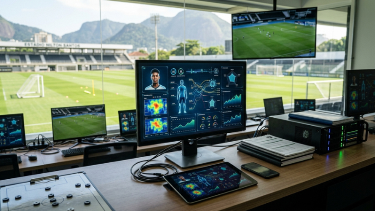Inteligência artificial entra no radar do futebol brasileiro e pode mudar como clubes descobrem novos talentos Inteligência artificial entra no radar do futebol brasileiro e pode mudar como clubes descobrem novos talentos